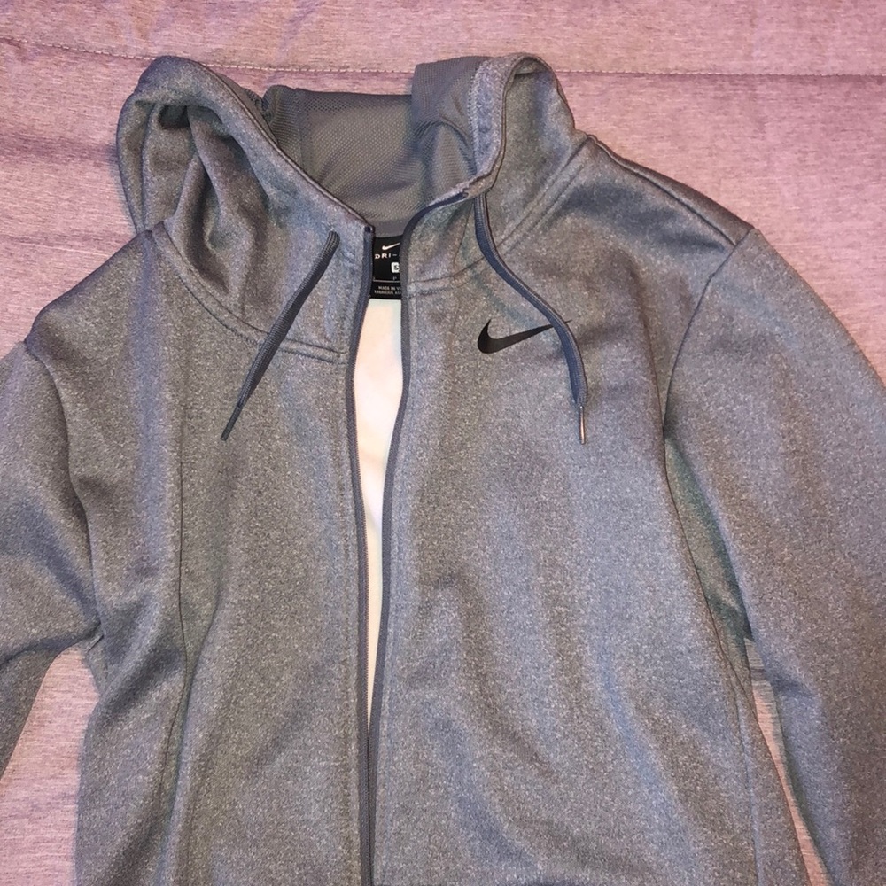 Gray Nike jacket